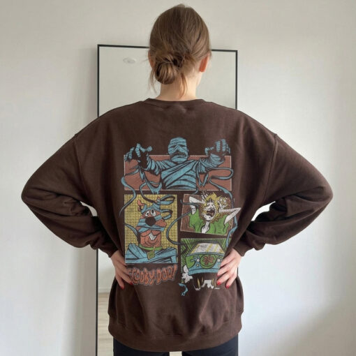 Vintage Scooby Doo Crewneck Sweatshirt, Scooby Doo Sweater