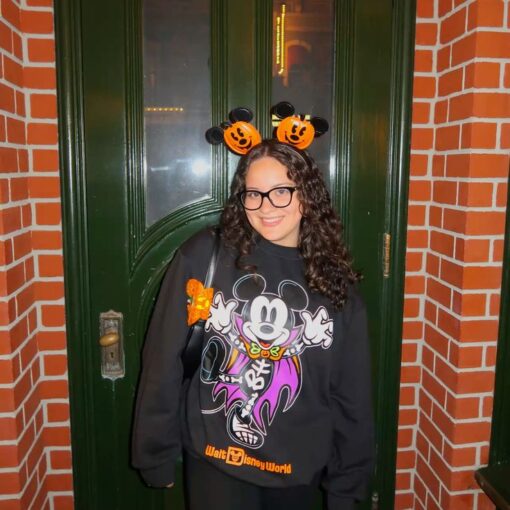 Mickey Halloween Crewneck, Cute Halloween Sweatshirt