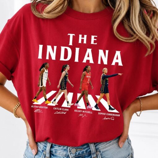 Indiana Basketball Walking Road Shirt