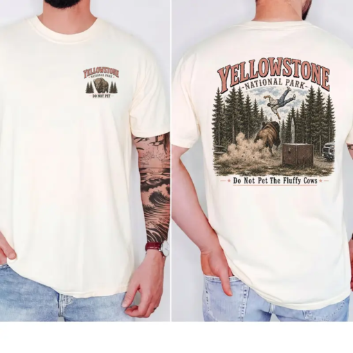 2- Sided Yellowstone National Park Shirt