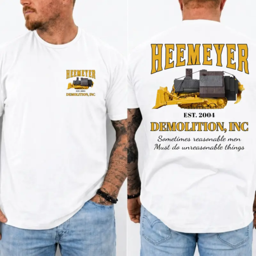 Vintage Graphic Heemeyer Demolition Inc Shirt